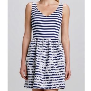 Lilly Pulitzer Blue Stripe Roswell Dress